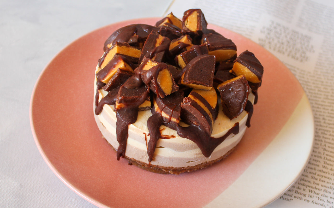 Salted Peanut Butter Choc-Hazelnut Cheesecake
&ndash; 99th Monkey Natural Australian Nut Butters