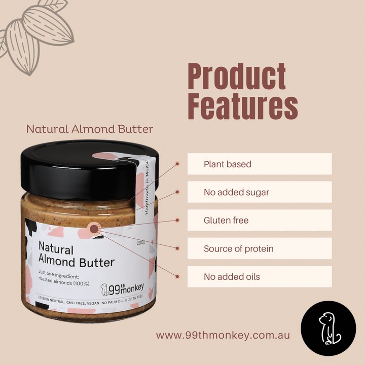 99th Monkey Almond Butter: A Nutty Delight for the Whole Family