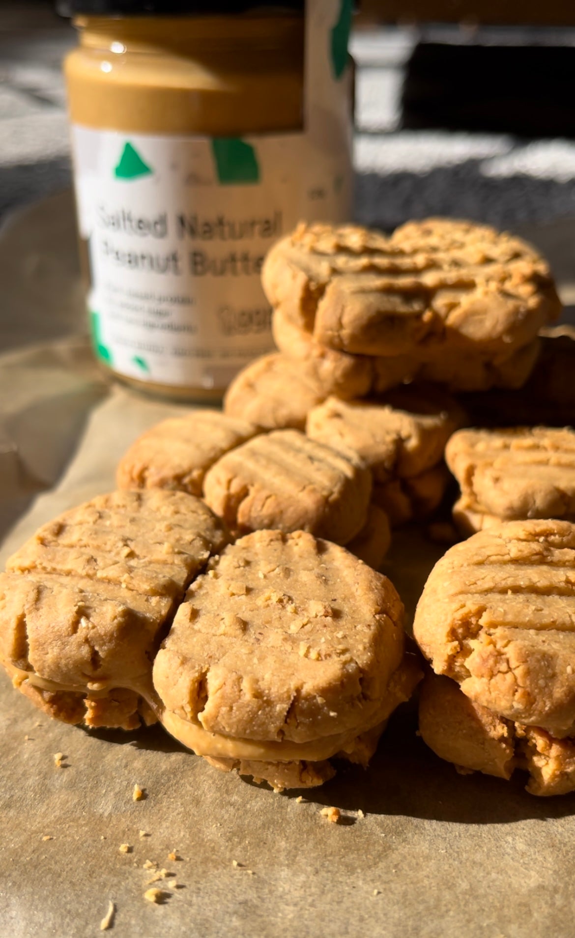 Nut Butter Nutters (Nut Butter Cookies) 99th Monkey Natural
