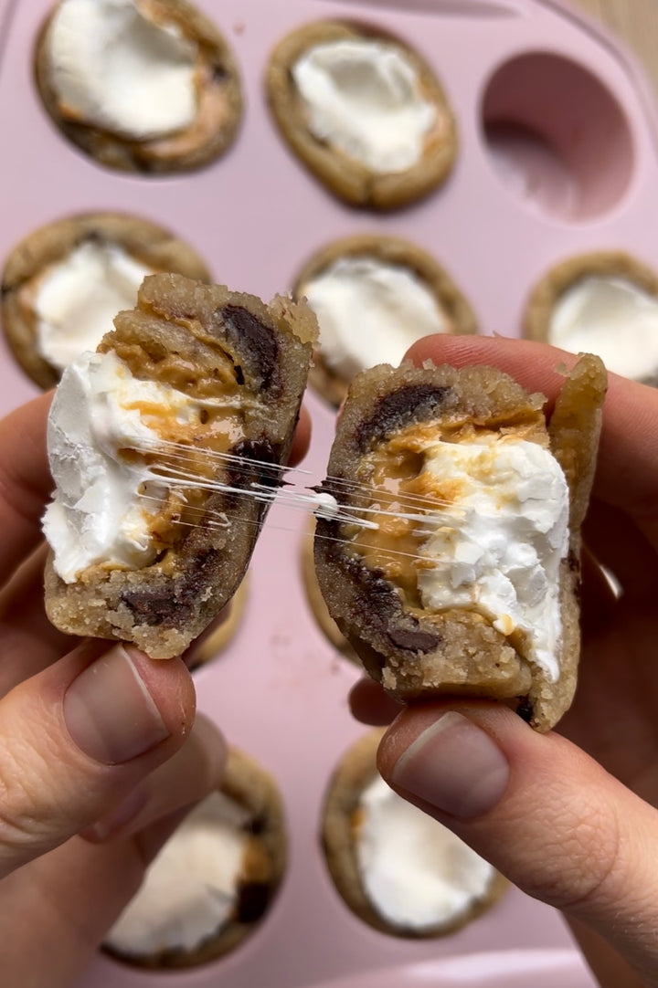 Peanut Butter S'more Cookie Cups