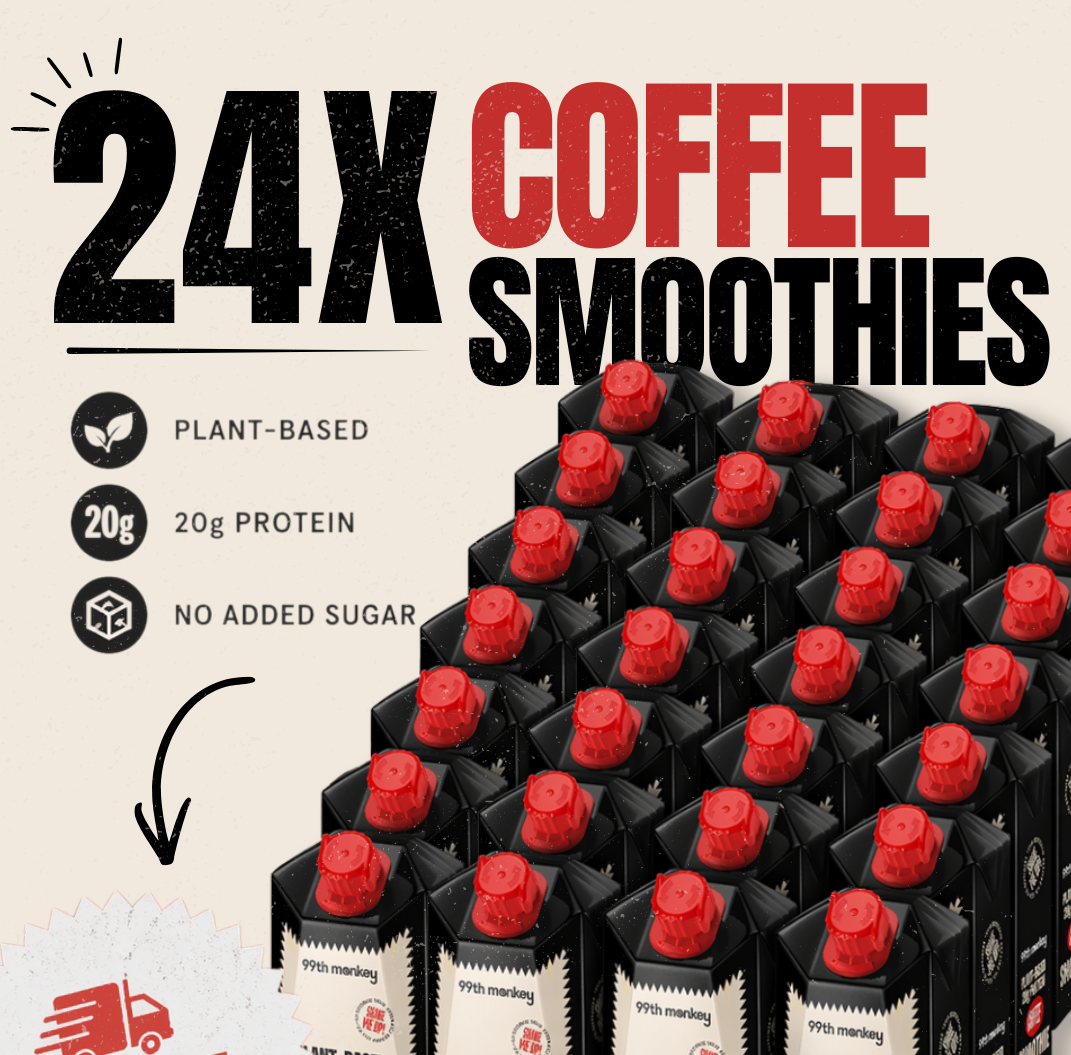 99th monkey PLANT-BASED 20g PROTEIN COFFEE