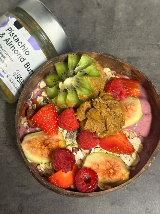 Keep your Smoothie Bowls Interesting and Satisfying with Pistachio & Almond Butter