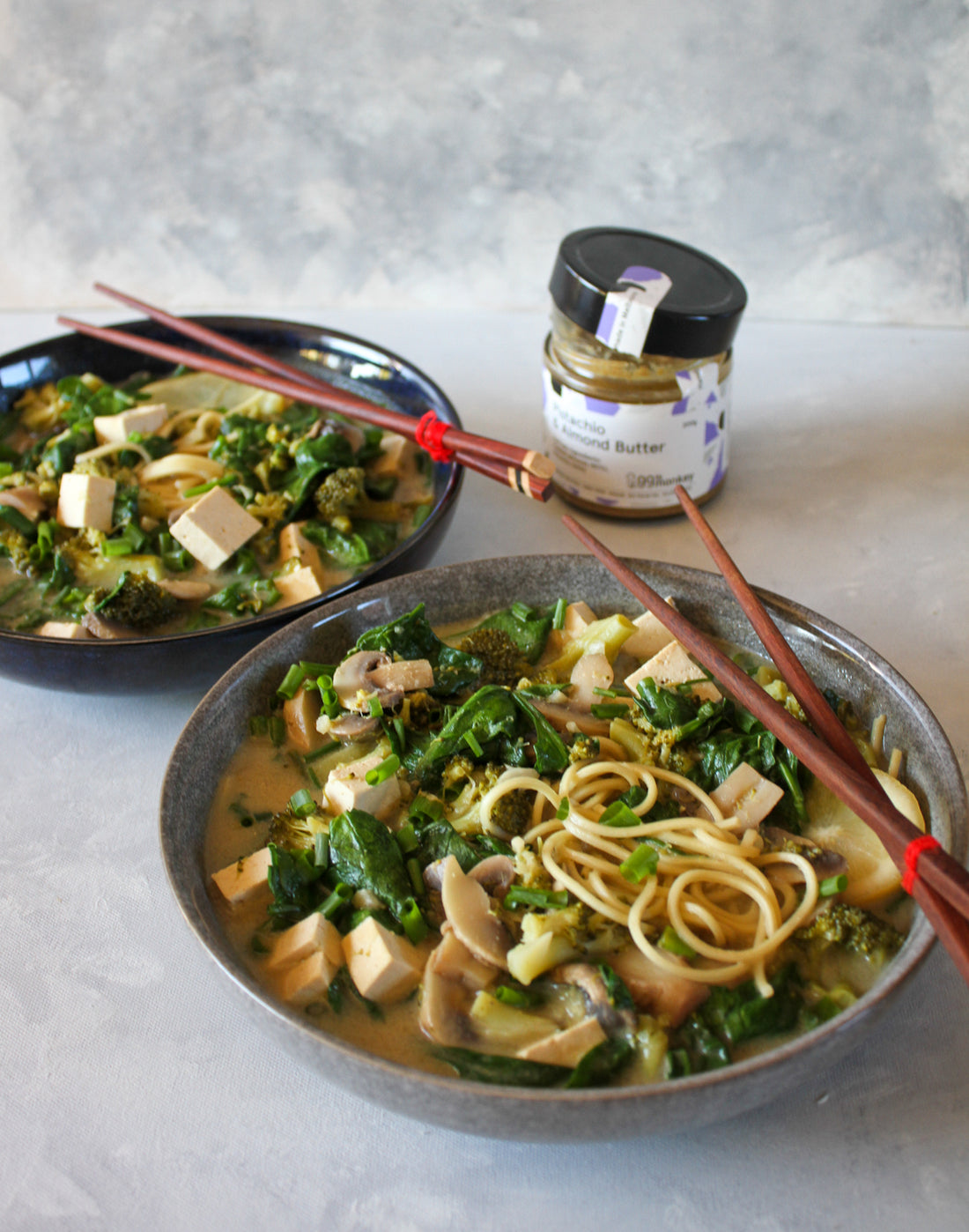 Vegan Green Curry Ramen