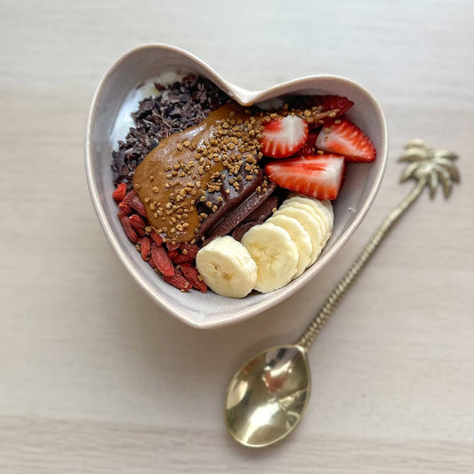 Love is… A Perfectly Topped Açaí Bowl