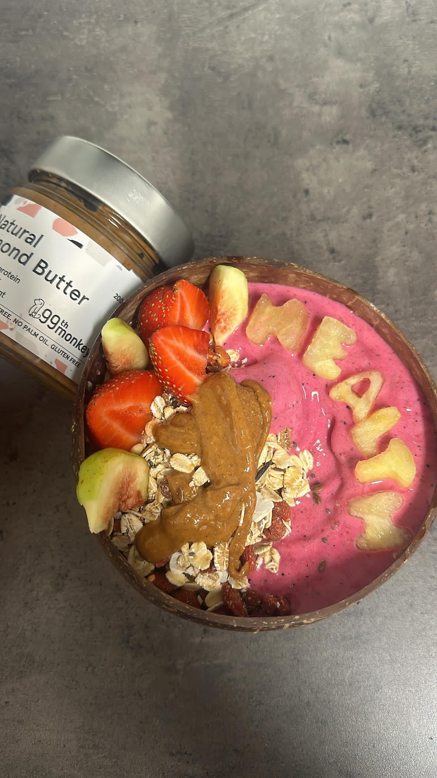 Fun with Fruit Spell Your Way to a Healthy Smoothie Bowl with Cookie 99th Monkey Natural