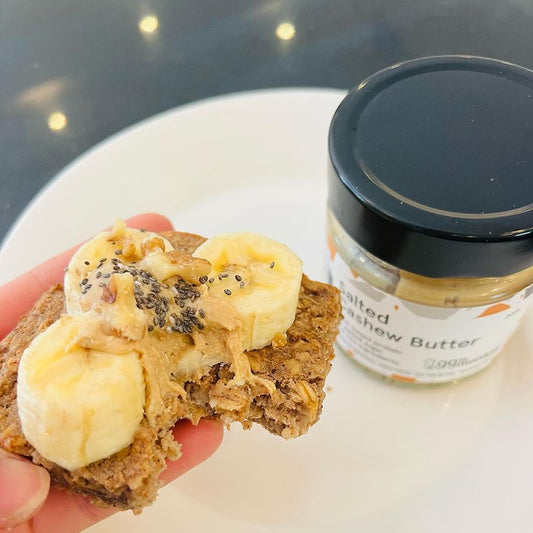 Oats, Cashew Butter, Banana - Cannot go wrong!