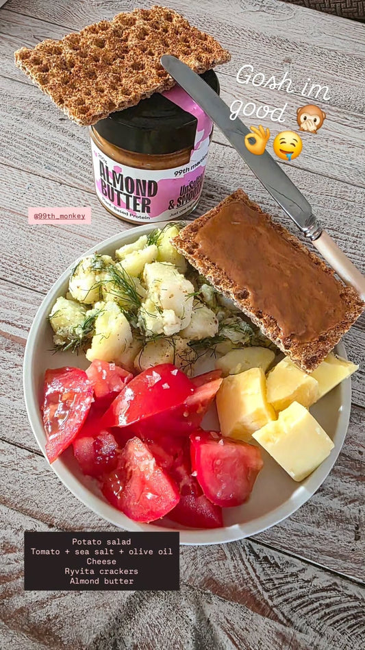 Why the Almond Butter Snack Plate is Your New Go To