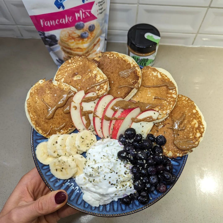 Sunday Stack Upgrade: Elevate Your Pancakes with Salted Almond Butter Bliss