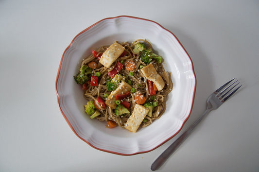 Soba Noodle Bowl with Satay Sauce