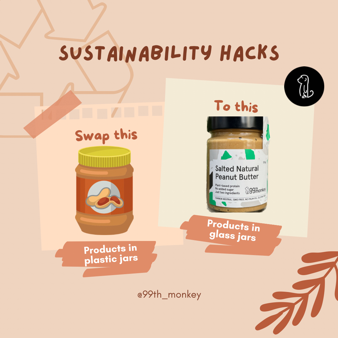 Plastic Free July - SAY NO TO PLASTIC JARS