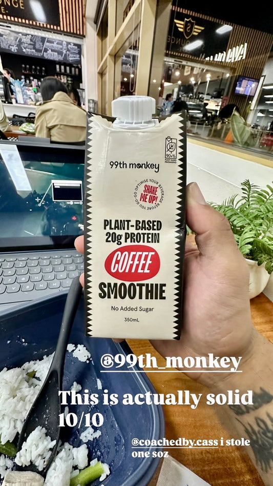 Coffee Protein Smoothie is Your Ultimate Airport Companion
