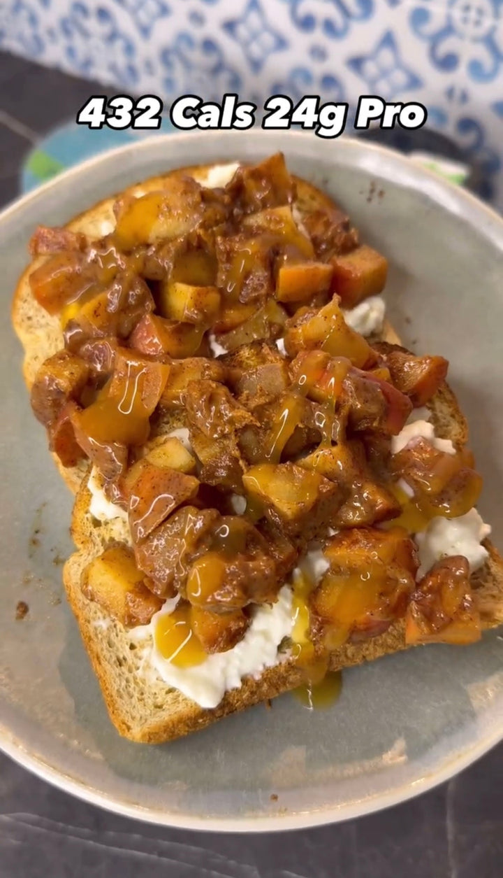 Loaded Apple Toast: A Healthy and Delicious Breakfast