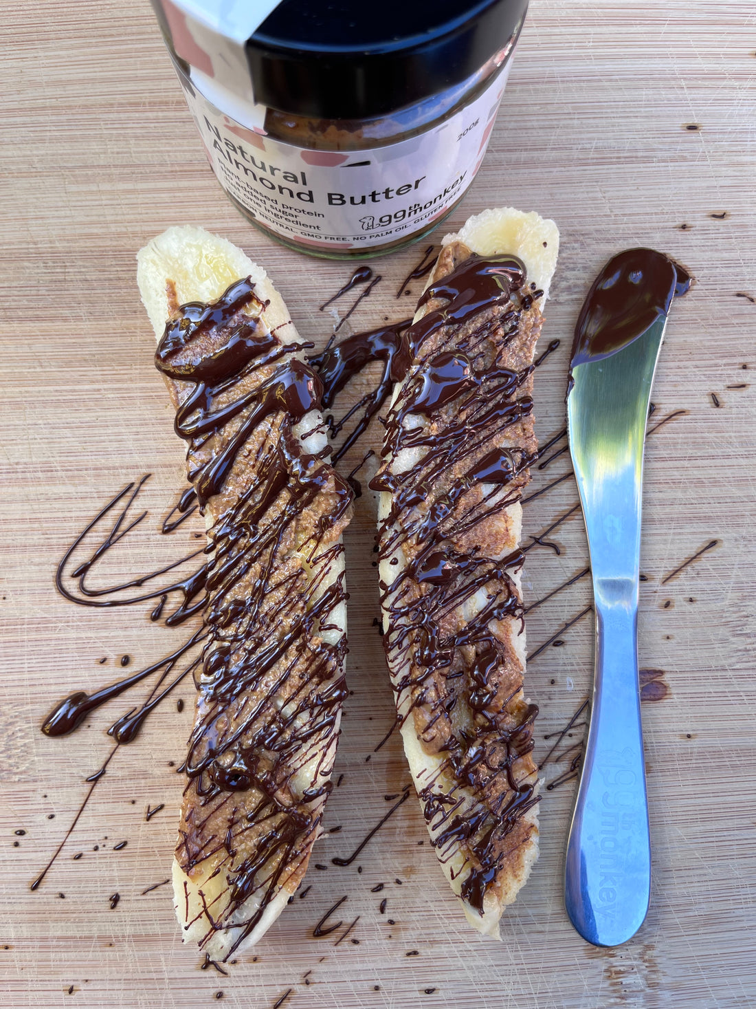 Healthy Banana 'Snickers'