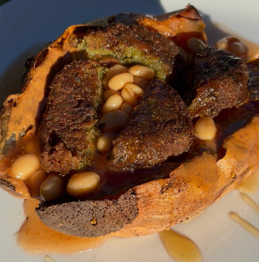 Hallelujah to the Sweet Potato and Almond Butter Combo!