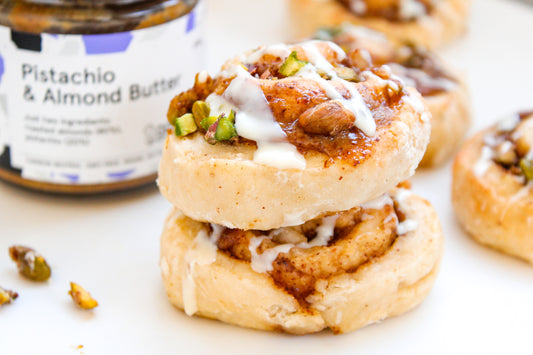 Pistachio & Almond Butter Scrolls