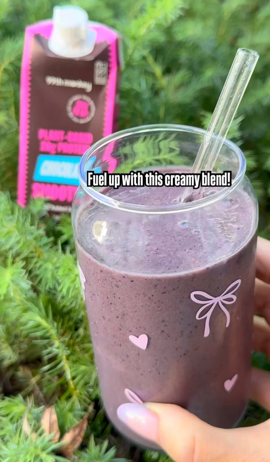 Blend Your Way to Bliss: The Ultimate Blueberry Chocolate Protein Smoothie
