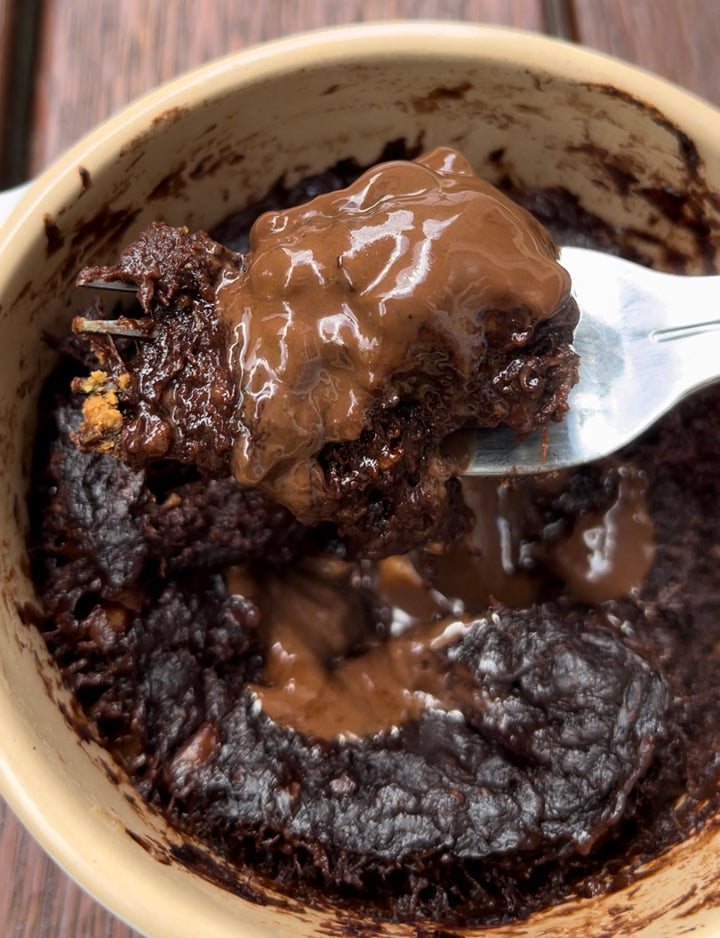 90 Seconds to Chocolate Bliss: The Easiest (and Healthier!) Lava Cake You'll Ever Make