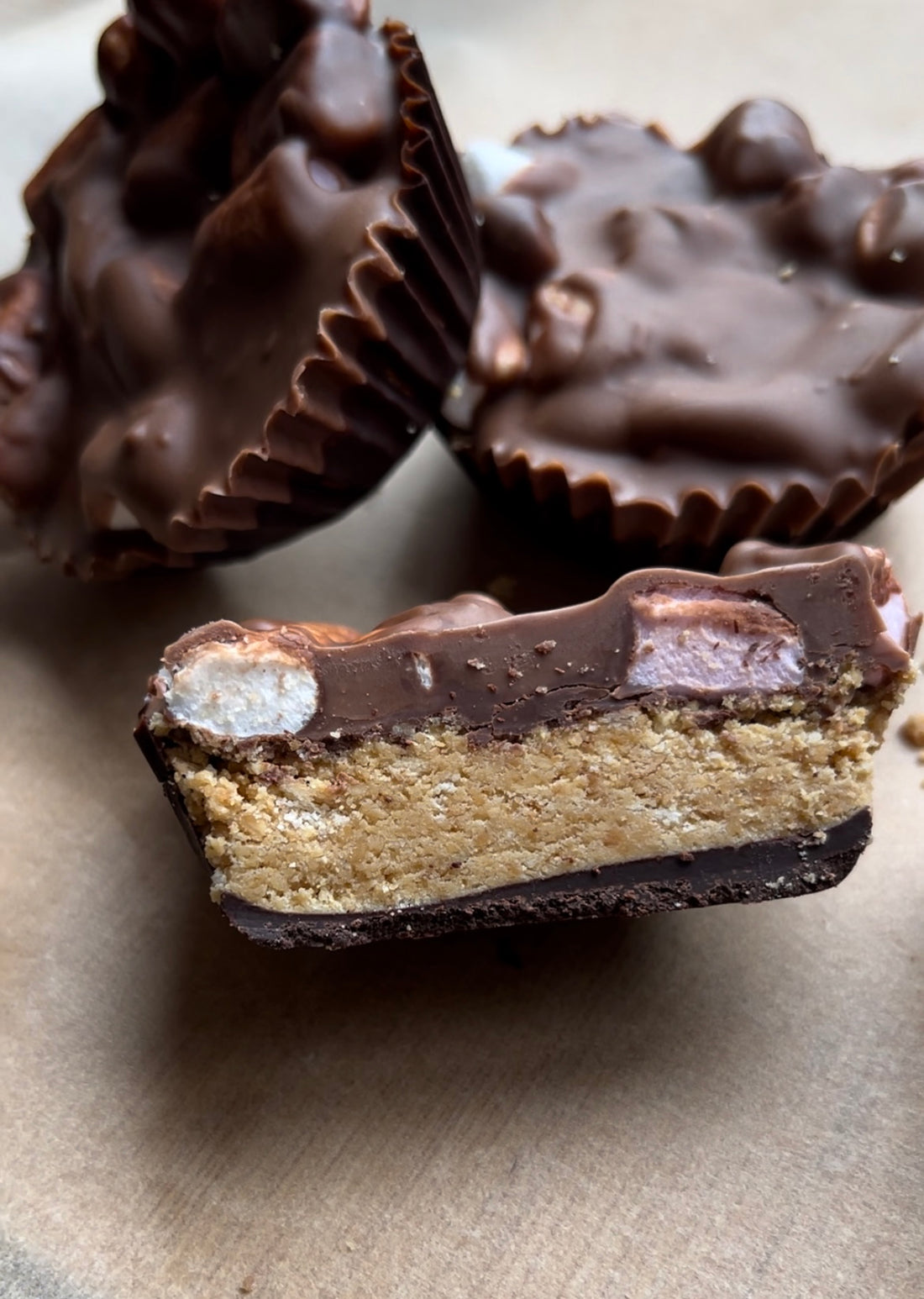 Peanut Butter S'more Cups