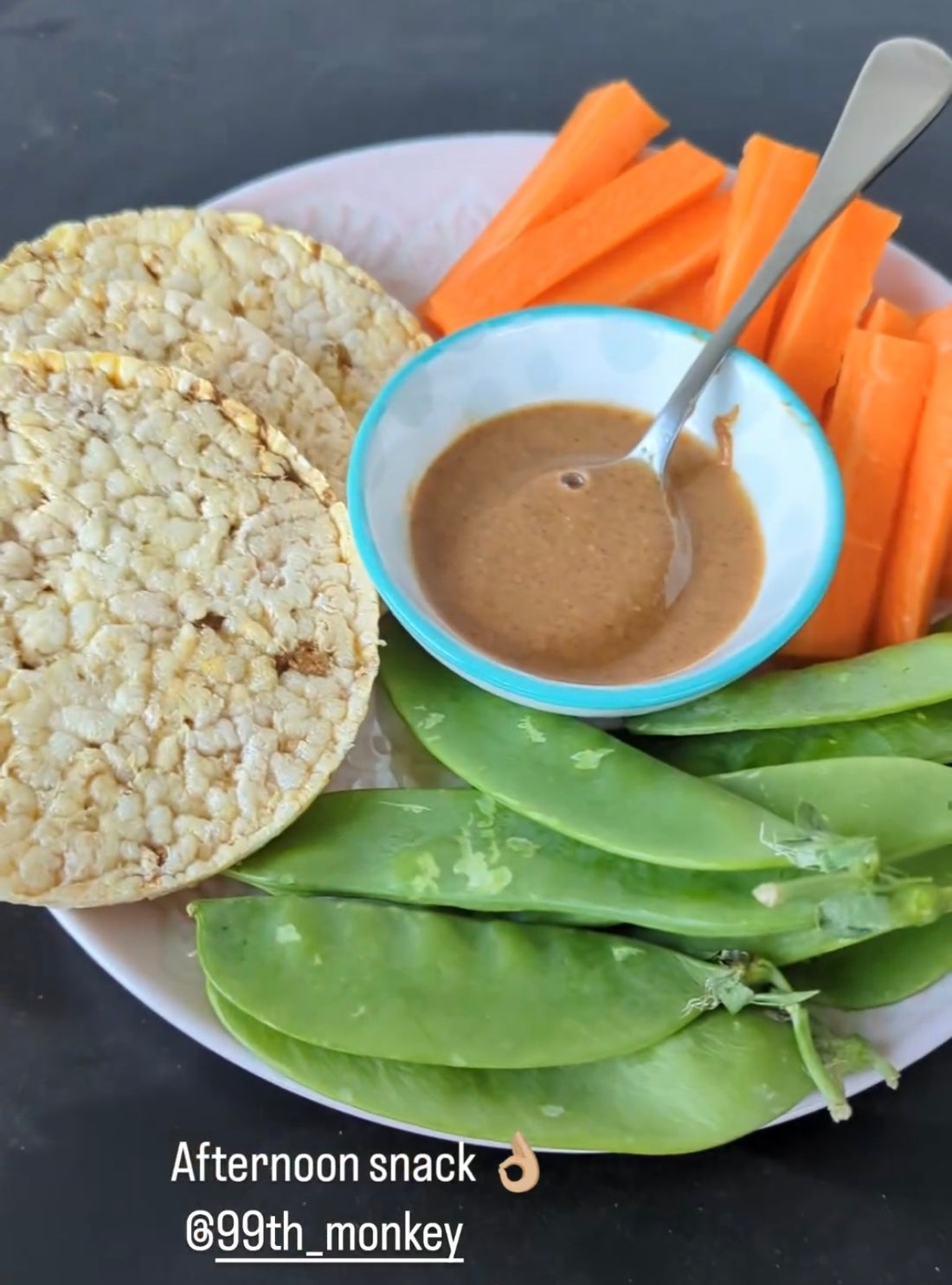 Dip, Dunk, Devour: The Art of Snacking on Veggies with 99th Monkey Nut Butter's New Salted Almond Butter