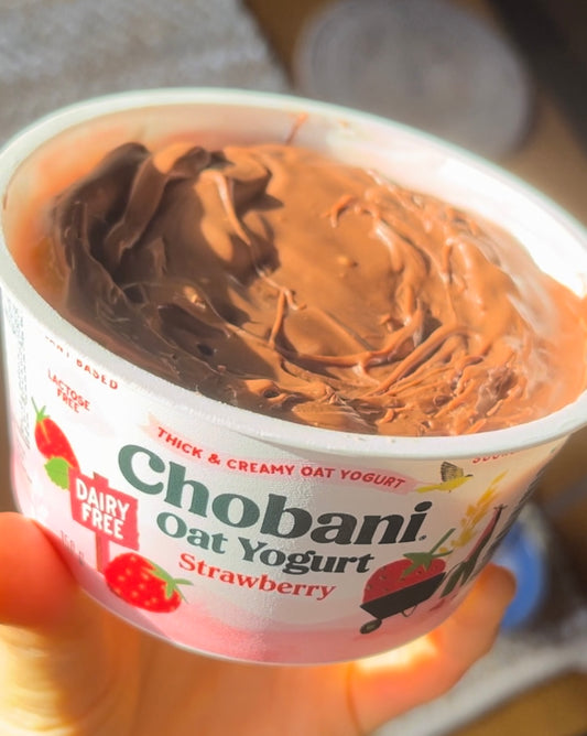 Peanut Butter and Jam Yoghurt Choc Top