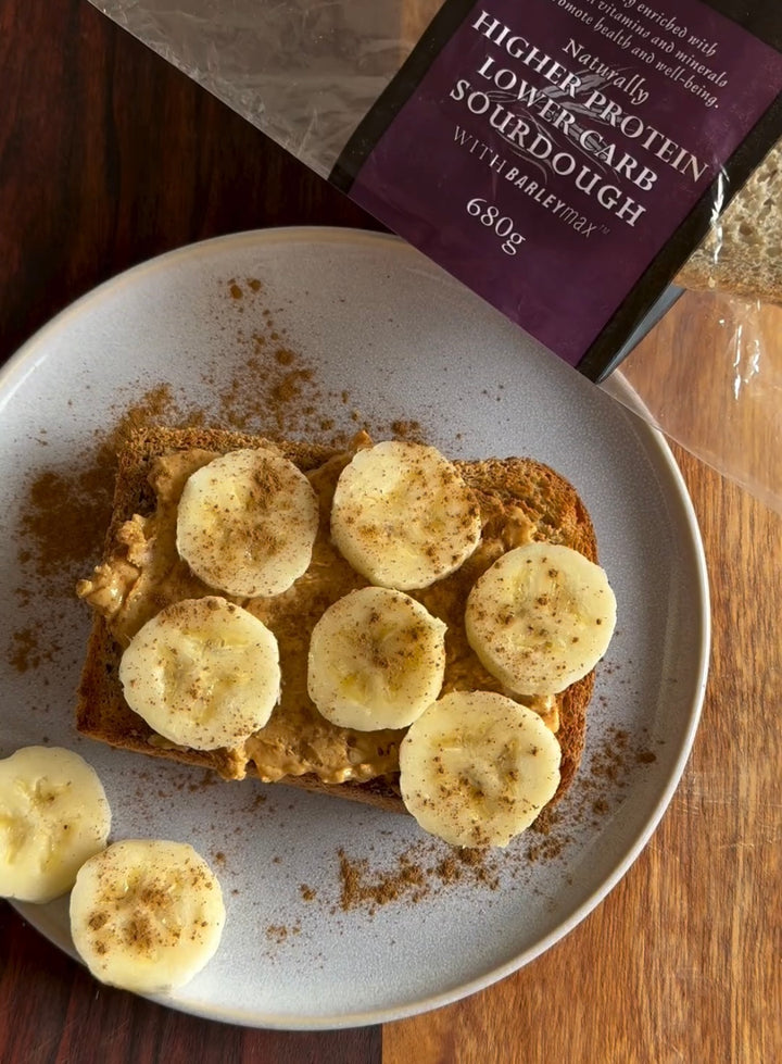 The Timeless Duo: Elevate Your Peanut Butter & Banana with Crunch and Cinnamon