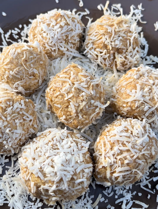 Lemon Meringue Protein Balls