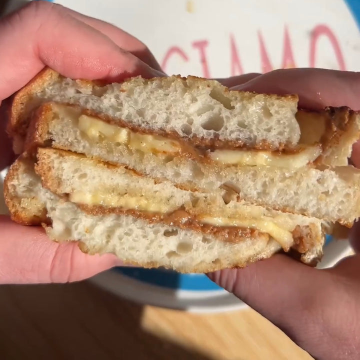 Almond Butter and Banana: The Toastie That's Too Good to Be True