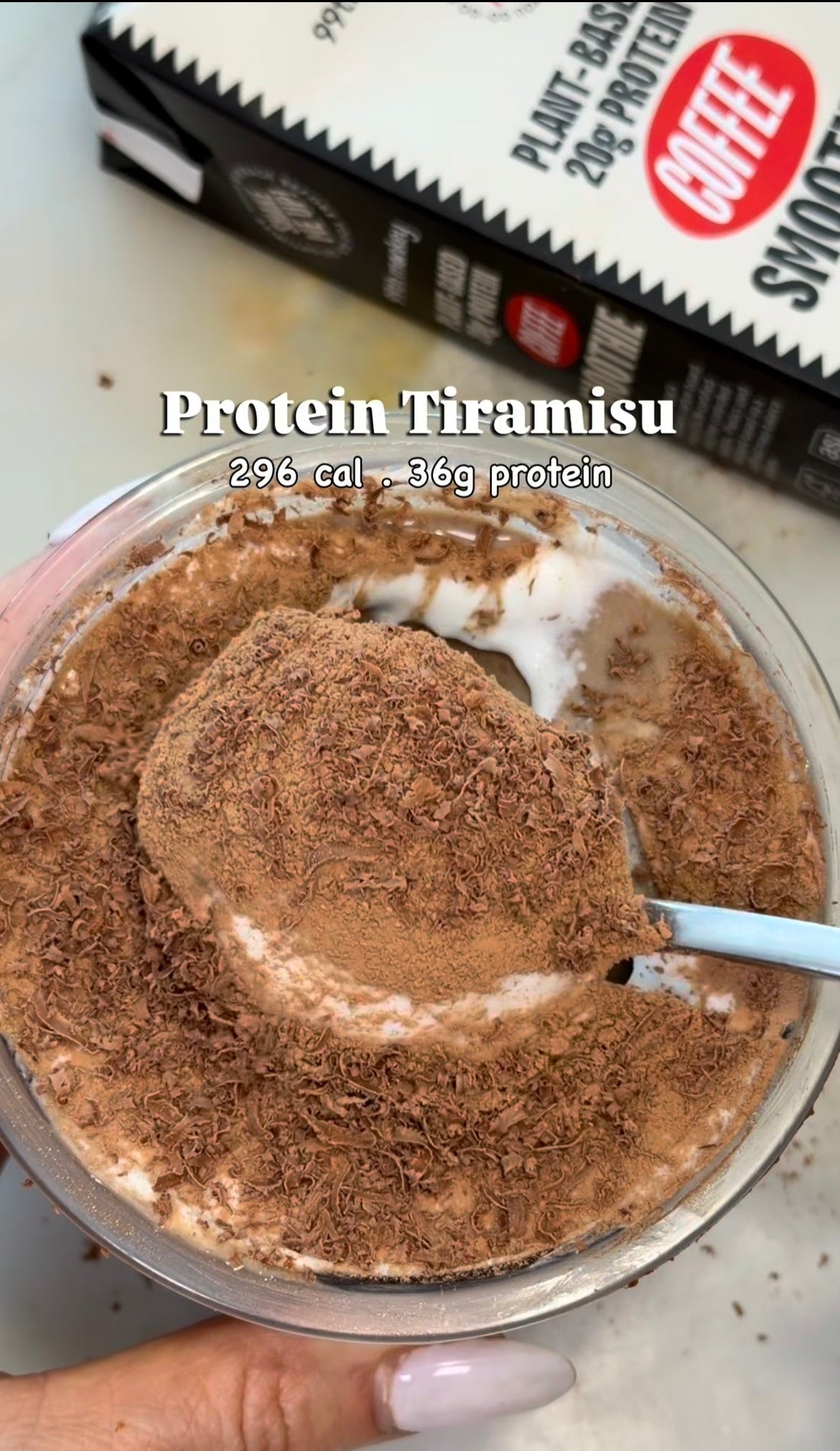Ninja Creami Protein Tiramisu
