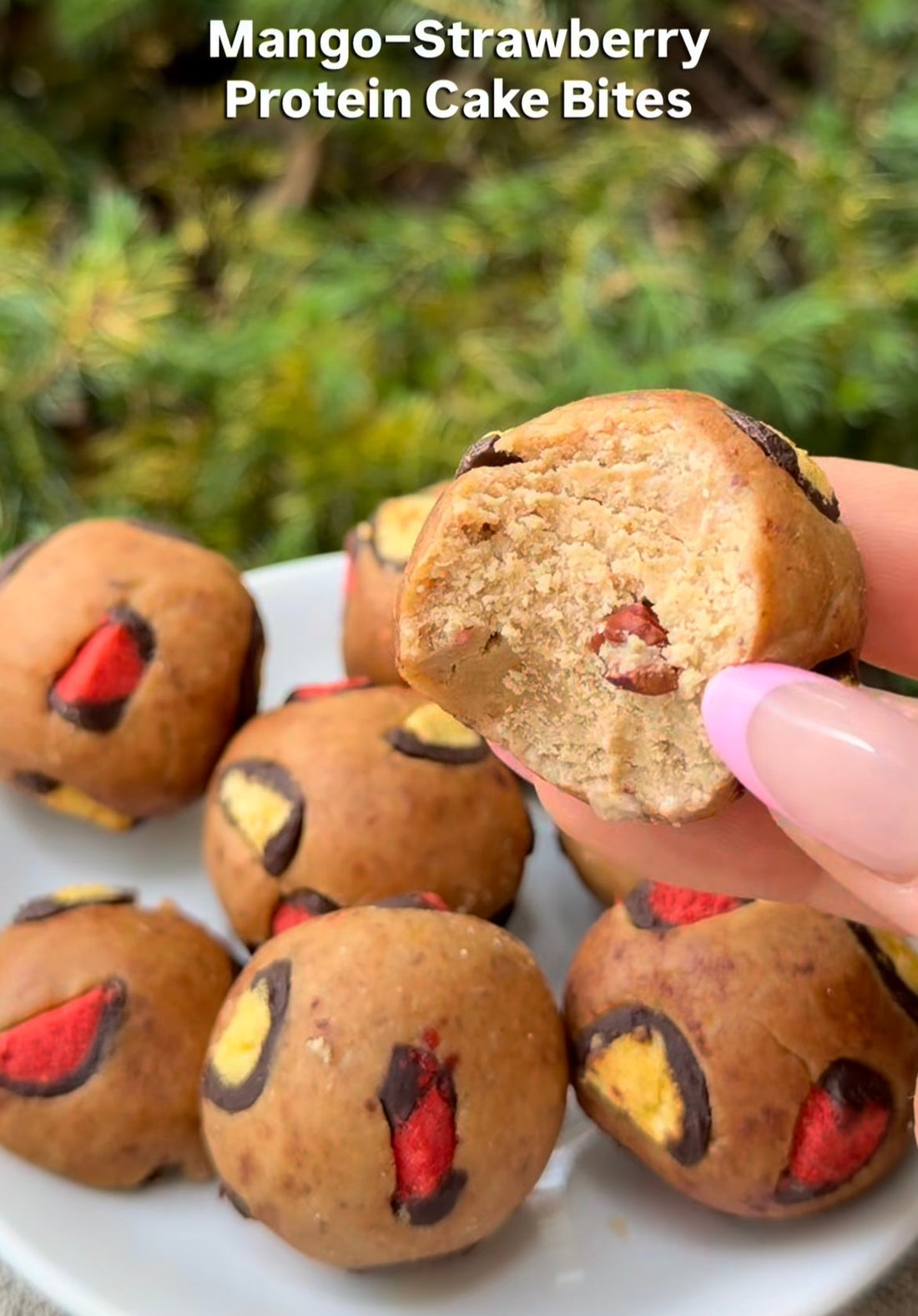 The Ultimate Summer Snack: Protein Cake Bites