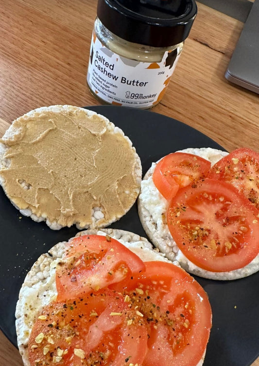 Unveiling the Rice Cake, Tomato & Salted Cashew Trifecta