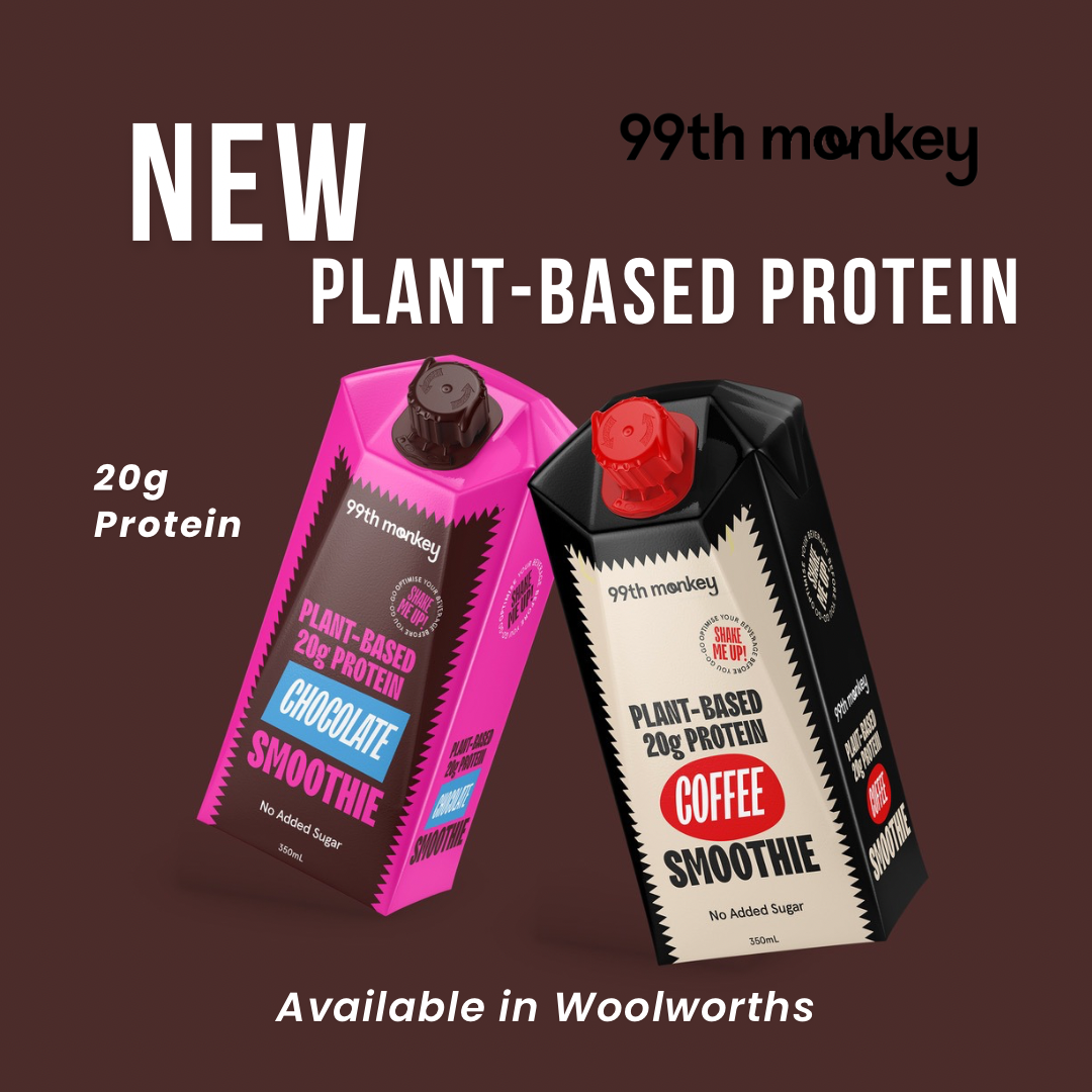 Introducing 99th Monkey Plant-Based Protein Smoothies: A Game-Changer for Health-Conscious Consumers