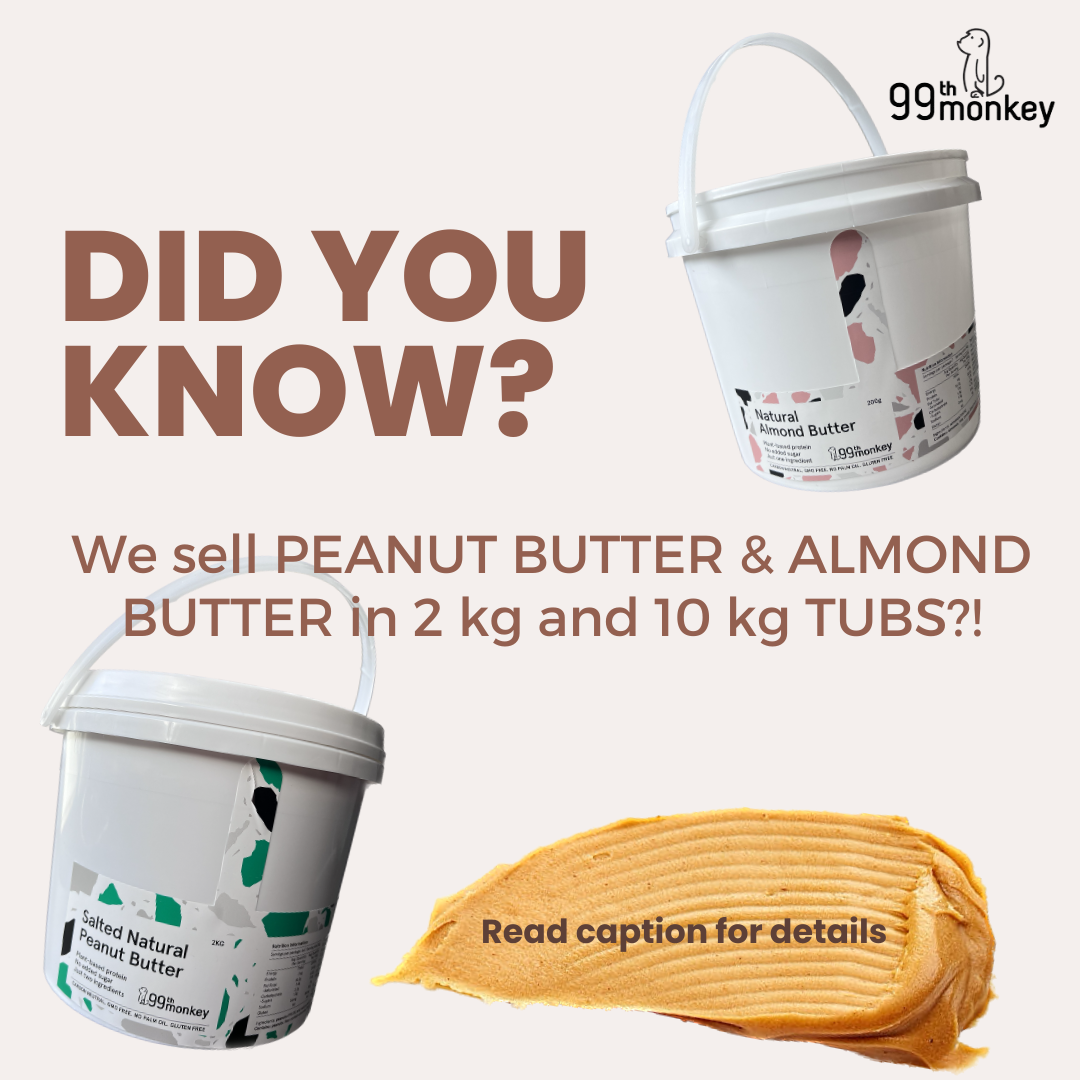 Go Nuts for Bulk: 99th Monkey Nut Butters Unveils Mega-Tubs for Home & Hospitality