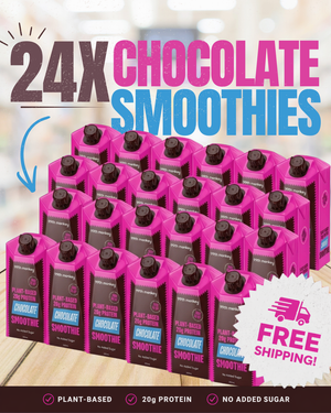 24 x Plant-Based Protein Smoothie - Chocolate (Free Shipping!)