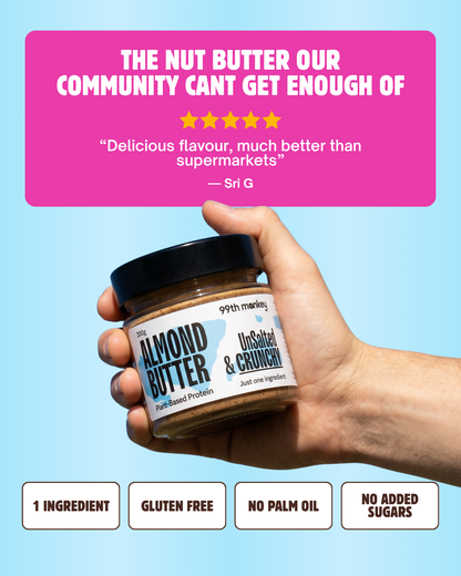 Crunchy Unsalted Almond Butter
