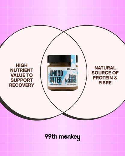 Crunchy Unsalted Almond Butter