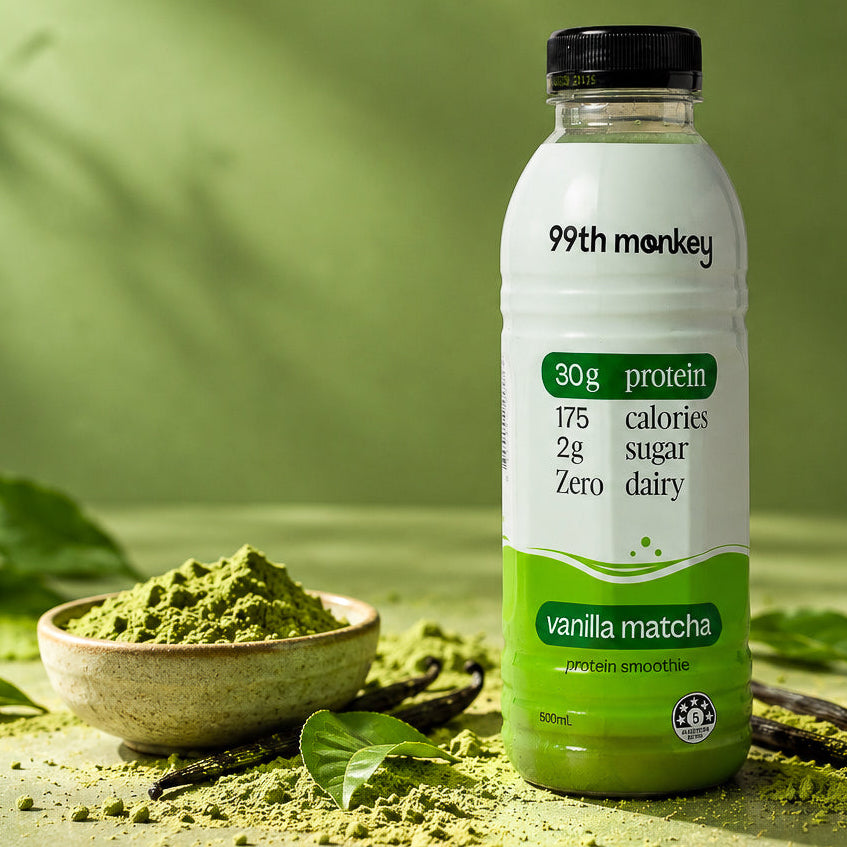 Vanilla Matcha Protein Smoothie (24 pack) | 30g Protein, Zero Dairy