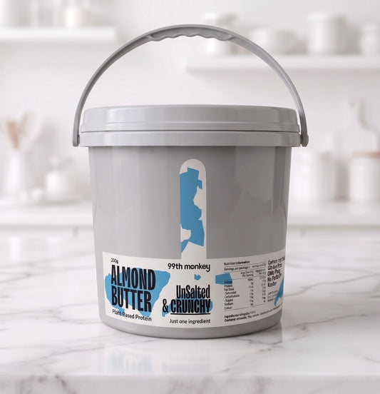 Crunchy Unsalted Almond Butter 2kg Tub
