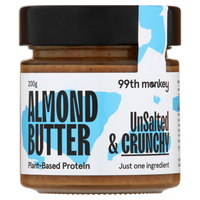 Crunchy Unsalted Almond Butter