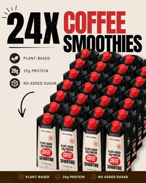 24 x Plant-Based Protein Smoothie - Coffee