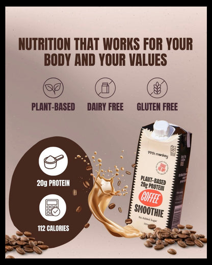 12x Plant-Based Protein Smoothie - Coffee