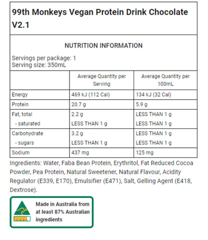 12x Plant-Based Protein Smoothie - Chocolate