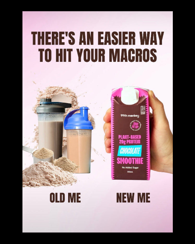 24 x Plant-Based Protein Smoothie - Chocolate (Free Shipping!)