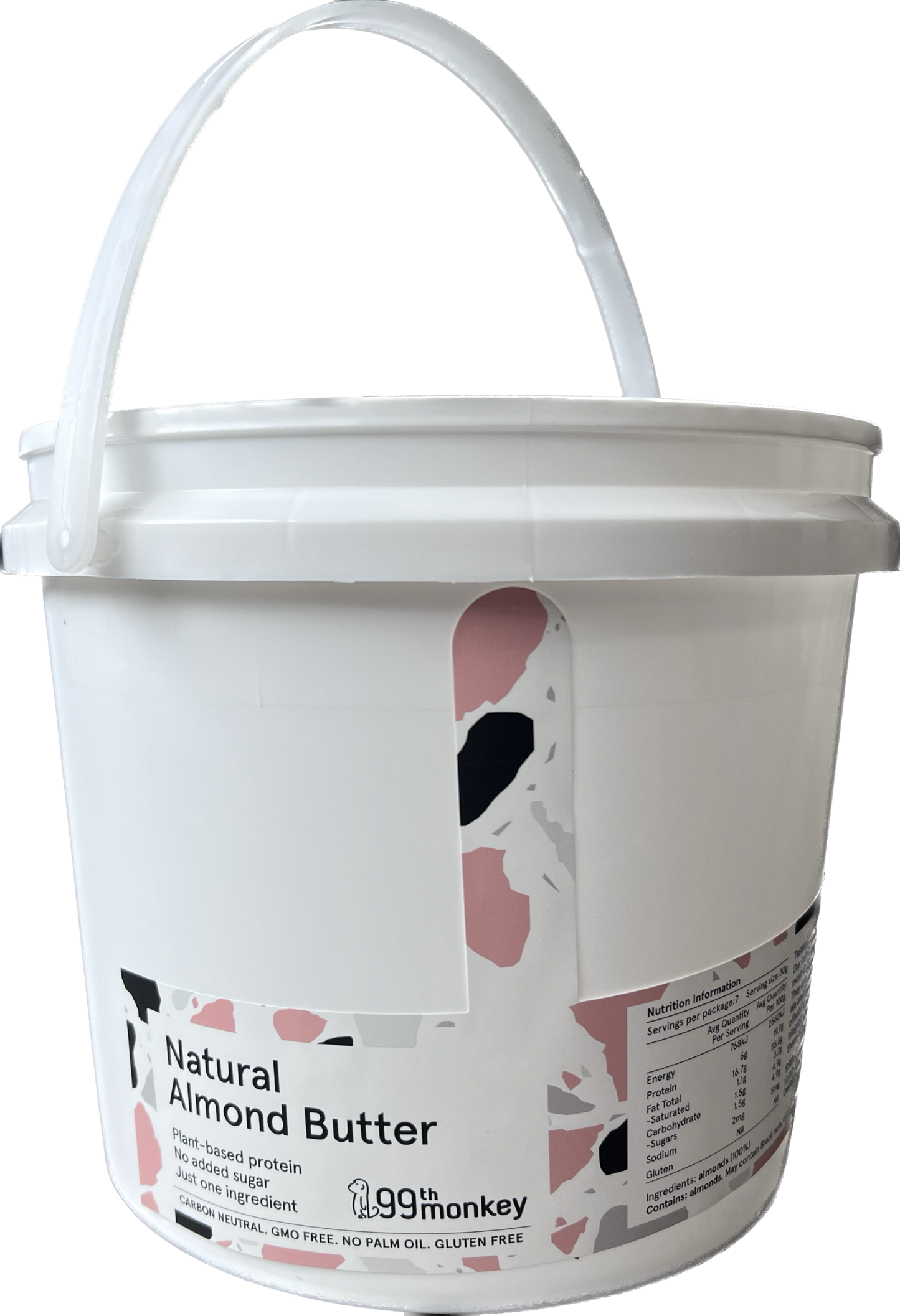 Natural Almond Butter 2kg Tub