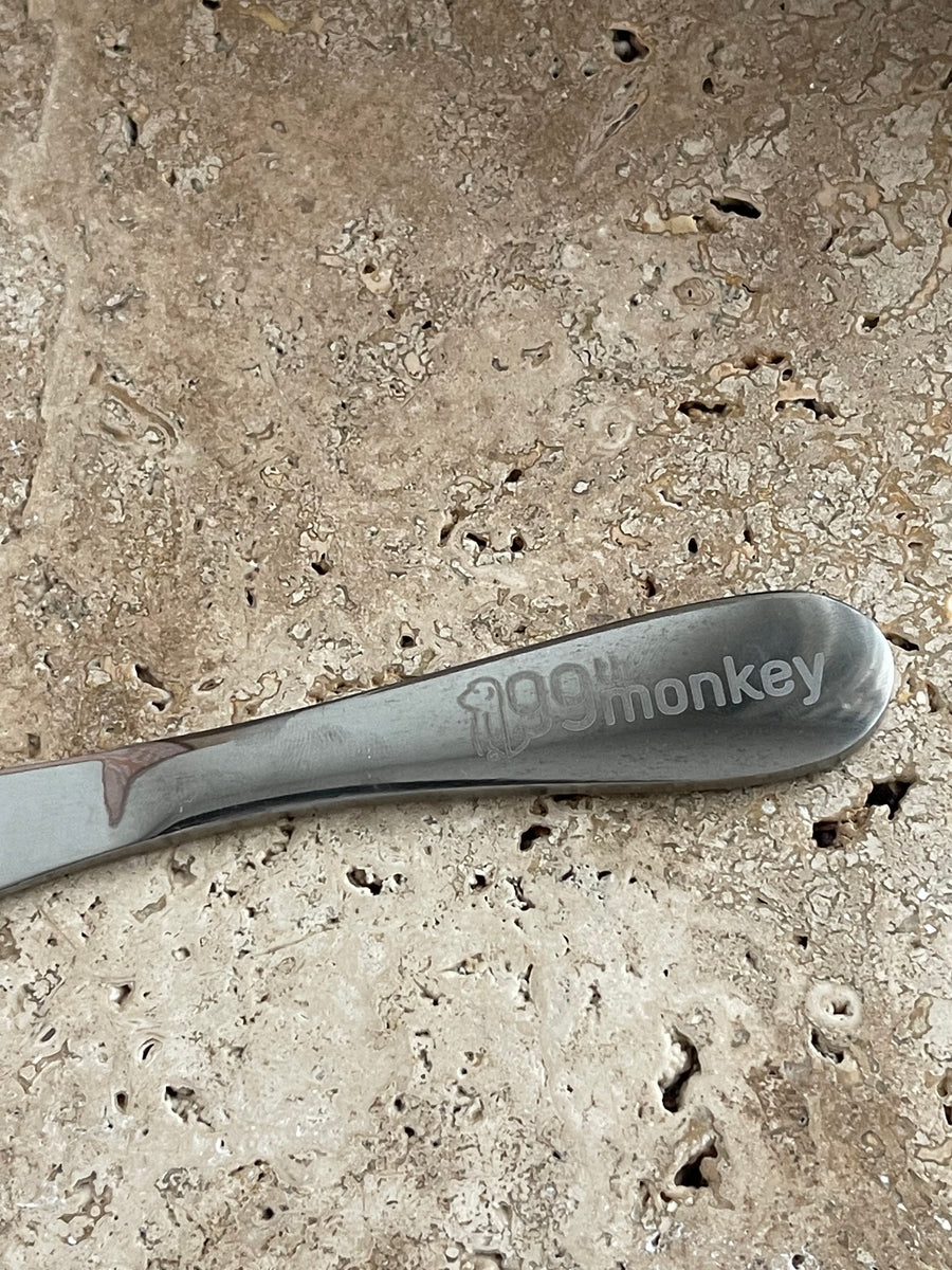 99th Monkey branded butter knife