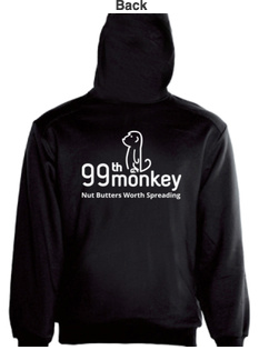 99th Monkey Ladies Hoodie