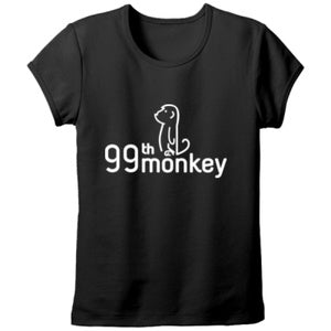 99th Monkey Ladies T-Shirt